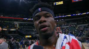 Terence Davis praises Raptors' perseverance in win over Pacers