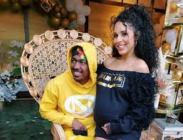 Model alyssa scott shared a photo of her growing baby bump with the caption zen s. Nick Cannon And Brittany Bell Celebrate At Their Baby Shower