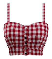 Black And White Checkered Tank Top Pinup Style Gingham Crop Top Country Western Rockabilly 50 S Checkered Style In Red And White Pair With Our H Fashion Rockabilly Fashion Vintage Fashion