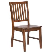 Amish showroom provides custom dining tables. Slat Back Dining Chairs Amish Set Of 2 Sunset Trading