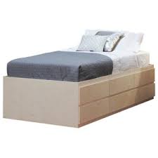 This twin xl storage bed is 5 inches longer than a standard twin making it ideal for teenagers and college students. In Stock Twin Storage Bed 6 Drawers Contemporary Platform Beds By Gothic Furniture Houzz