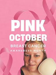 So this month maybe known for it's spooky and scary days but this is the  month for all of the Pink Sister's that have gone through their own spooky  and scary moments.