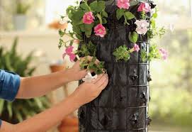 Outdoor Living Ideas The Home Depot Flower Tower Tower Garden Garden Club