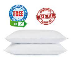 Set 2 Pack Serta Cooling Gel Memory Foam Pillow Cluster Free Return 617014527739 Ebay