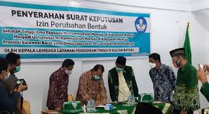 Maybe you would like to learn more about one of these? Stie Resmi Berubah Bentuk Menjadi Universitas Muhammadiyah Mamuju