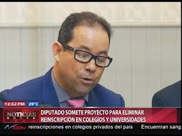 Diputado somete proyecto para evitar cobros de reinscripciones en colegios  privados del país