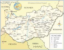 Faça compras na maior seleção de produtos do mundo e. Hungria Estados Mapa Mapa Da Hungria Estados Da Europa Oriental Europa