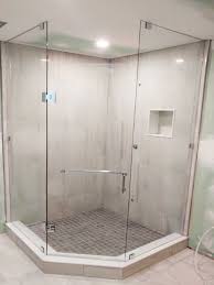Door swings in and out. The Best Neo Angle Shower Door Toronto Gta Custom Built