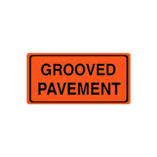However, certain motorcycle tires can grab onto the grooves and cause a slight wobble in the steering. Grooved Pavement Tab Tc 19t Traffic Signs Sign Inps Graphics