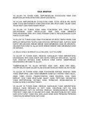 Doa Docx Audzubillahi Minasyaithonirrojim Hamdan Syakirin Hamdan Naimin Hamdan Yuafi Niamahu Wayukafi Mazidah Ya Rabbana Lakal Hamdu Kama Yambaghi Course Hero