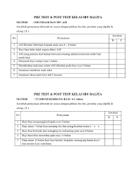 We did not find results for: Contoh Soal Pre Test Dan Post Tes Kelas Ibu Hamil Jawabanku Id