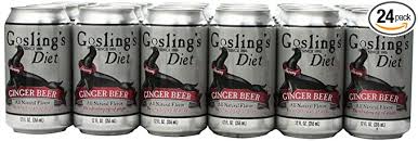 Produced with the the finest ginger and exotic spices, it takes taste and imagination to create a drink that . Amazon Com Gosling S Diet Stormy Ginger Beer 12 Oz Pack Of 24 Grocery Gourmet Food