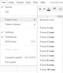 We did not find results for: How Can I Create A Fixed Column Header In Google Spreadsheet Like The First Sheet Web Applications Stack Exchange