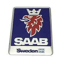 Buy 1pcs Car Styling Accessories SAAB Sweden Emblem Badge Decal Sticker Fit  For SAAB Car Lover Online at desertcartCayman Islands