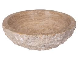 eden bath beige travertine sink rough