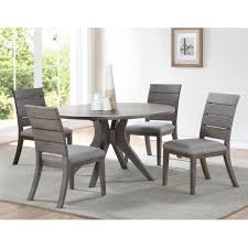 Picket house furnishings keaton 5 piece round dining set. The Gray Barn Abernathy 5 Piece Modern Round Dining Set As Is Item Overstock 29037871