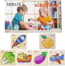 Find hundreds of free jigsaw puzzles to piece together on your computer or to share with friends. Buy Mirox Wooden Puzzles For Toddlers 6 Pcs Wooden Jigsaw Puzzles For Kids 1 2 3 Year Old Gift For Toddlers Educational Toys For 1 2 Year Old Toddlers Online In Italy B093k7hxdq