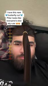 Funny Butterfly Cut DIY Haircut Filter Video