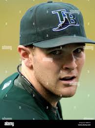 Baltimore Orioles Brendan Harris in a spring training baseball game in Fort  Myers, Monday, March 7, 2011.(AP Photo/Charles Krupa Stock Photo