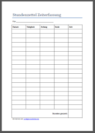 Um die tabelle zu drucken, wählst du zuerst den tabellenbereich aus. Stundenzettel Vorlage Kostenlos Als Pdf Oder Word