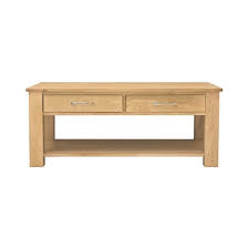 All corners have been chamfered to enhance its rustic charm and is finished in a durable lacquer. Cavalli Solid Oak 4 Drawer Coffee Table Free Uk Delivery