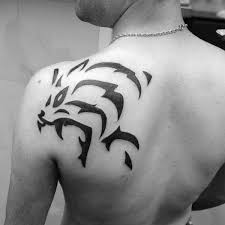 Tiger tattoos are associated with strength, courage, and power. 40 Tribal Tiger Tattoo Designs For Men Big Cat Ink Ideas