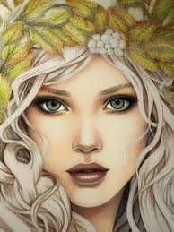 She's finished! I need to figure out how to take better photos of my  colored pencil pieces. It's showing up very "toothy" in the photo, but  looks very smooth in person. 🤷‍♀️