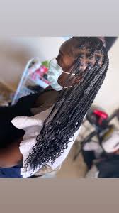 Spritz the remaining hair on each braid with ghd curl hold spray. Schedule Appointment With Ayaba Braids
