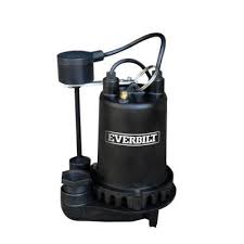 Everbilt 3 4 Hp Professional Sump Pump Pssp07501vd The Home Depot Sump Pump Submersible Sump Pump Sump