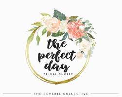Premade Logo Design Custom Logo Design Watercolor Floral Logo Gold Foil Logo Circle Logo Bridal Sh Watercolor Floral Logo Colorful Logo Design Bridal Logo