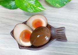 It's also known as a hanjuku ramen egg, ajitsuku tamago, molten egg and lava egg. Nitamago Eggs Soaked With Há»™i An Sake Ramen Bar Facebook