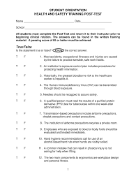 Safety Test Answers Fill Out And Sign Printable Pdf Template Signnow