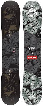 yes globe nsb hybrid camber snowboard 155cm 2020