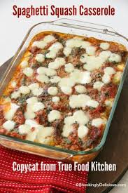 Spaghetti Squash Casserole From True Food Kitchen Shockinglydelicious Com True Food Kitchen True Food True Food Kitchen Recipes