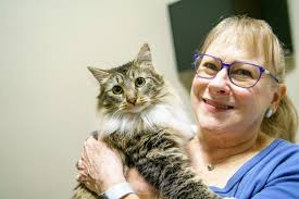 Dr. Ormond is usually our mobile veterinarian, but sometimes if you're  lucky you can catch him in clinic like Coco did!