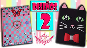 Hoy en chuladas creativas te voy a enseñar una forma muy muy sencilla, pero súper chula para decorar tus cuadernos. Tutorial 2 Disenos De Cuadernos Libretas Youtube