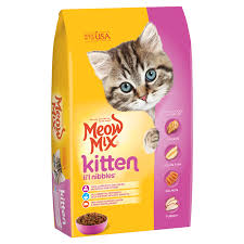 Kitten Lil Nibbles Dry Kitten Food Meow Mix