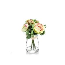 Check spelling or type a new query. Ranunculus Artificial Flowers Bunch Langeu In Vase Pink Green 15cm