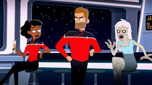 Boimler Tells Truth About Starfleet Officers Star Trek Lower Decks 1x08 Youtube Star Trek Lower Deck Trek