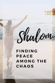 finding peace among the chaos finding peace learning to pray peace