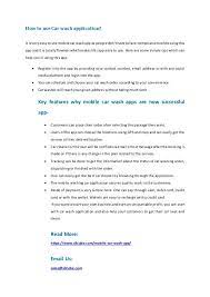 Make Your Car Gleaming With Mobile Car Wash App Mobile Car Wash Car Wash Wash