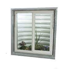 A dual slider basement replacement window is designed with two sliding panels. Tafco Windows 30 75 In X 36 375 In Left Hand Sliding Vinyl Replacement Window Sash Kit No Frame White Egrs3136 The Home Depot Vinyl Replacement Windows Window Well Egress Window