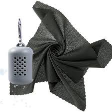 Quick Dry Camp Towels Fast Drying Super Absorbent Ultra Compact Ultra Light Cool Microfiber Towel With Silicone Ca Camping Towel Travel Towel Yoga Travel