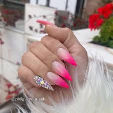 Contact ombre nails on messenger. 70 Creative Stiletto Nail Designs Stayglam