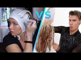 Pro Hairdresser Tries Diy Cap Highlight Tutorial Youtube Cap Highlights Highlight Tutorial Hair Highlight Cap