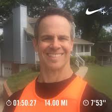 A fun new half marathon this morning. Perfect weather too.