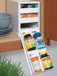 Mini Stack 12 Bottle Organizer Pill Bottle Rack Medicine Bottle Holder Gold Vi Medication Organization Storage Medication Organization Medication Storage