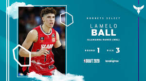 Lamelo ball (usa) joue actuellement en nba avec charlotte hornets. Charlotte Hornets On Twitter Official The Hornets Have Selected Melod1p With The No 3 Pick Welcome To Buzz City Lamelo