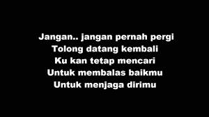 Kau telah pergi tanpa cinta yang sebenarnya ada bersamaku ku simpan hanya untuk dirimu. Without You Aman Shazam