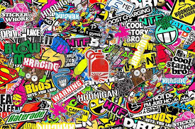 Sticker Bomb 2 Sticker Bomb Sticker Bomb Wallpaper Hd Wallpapers 1080p